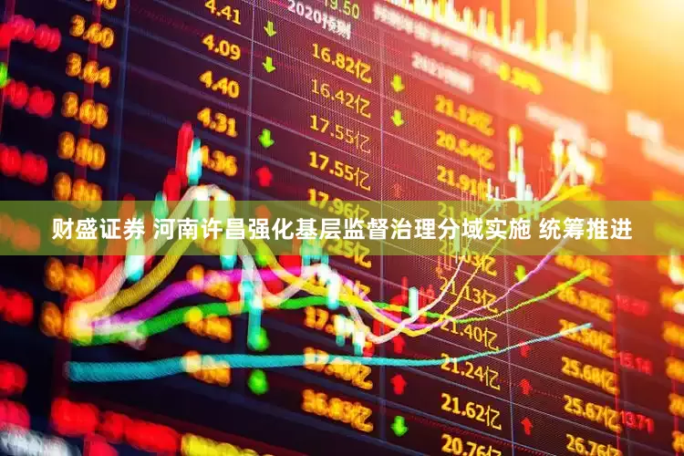 财盛证券 河南许昌强化基层监督治理分域实施 统筹推进