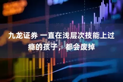 九龙证券 一直在浅层次技能上过瘾的孩子，都会废掉